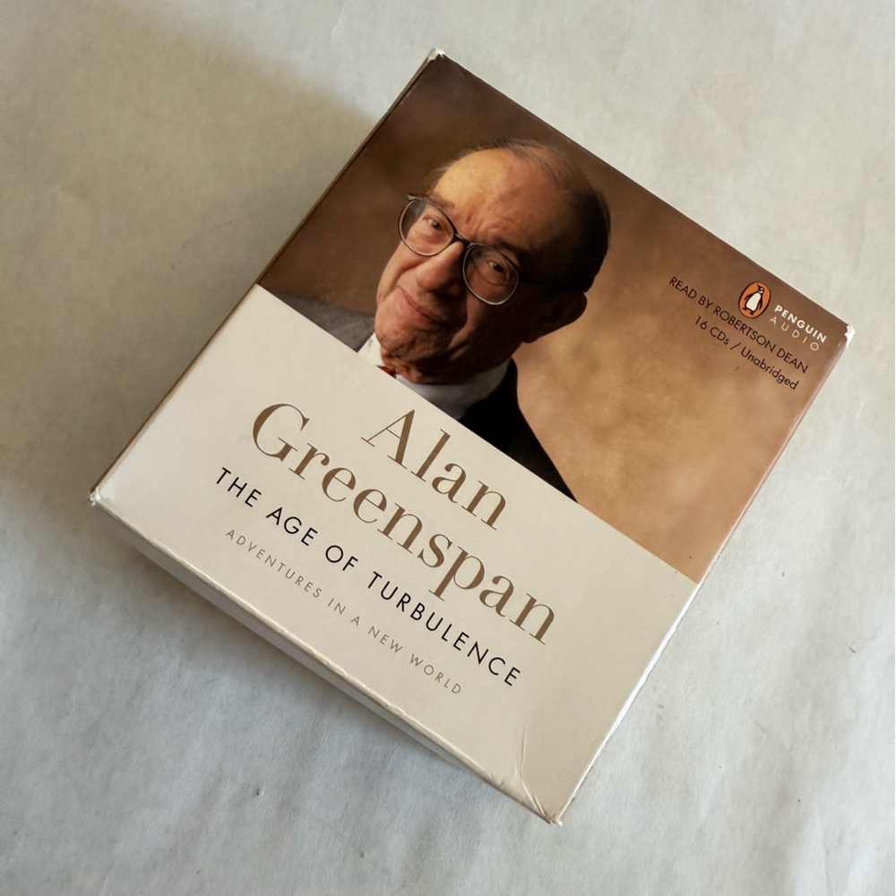Alan Greenspan Audiobook - The Age of Turbulence